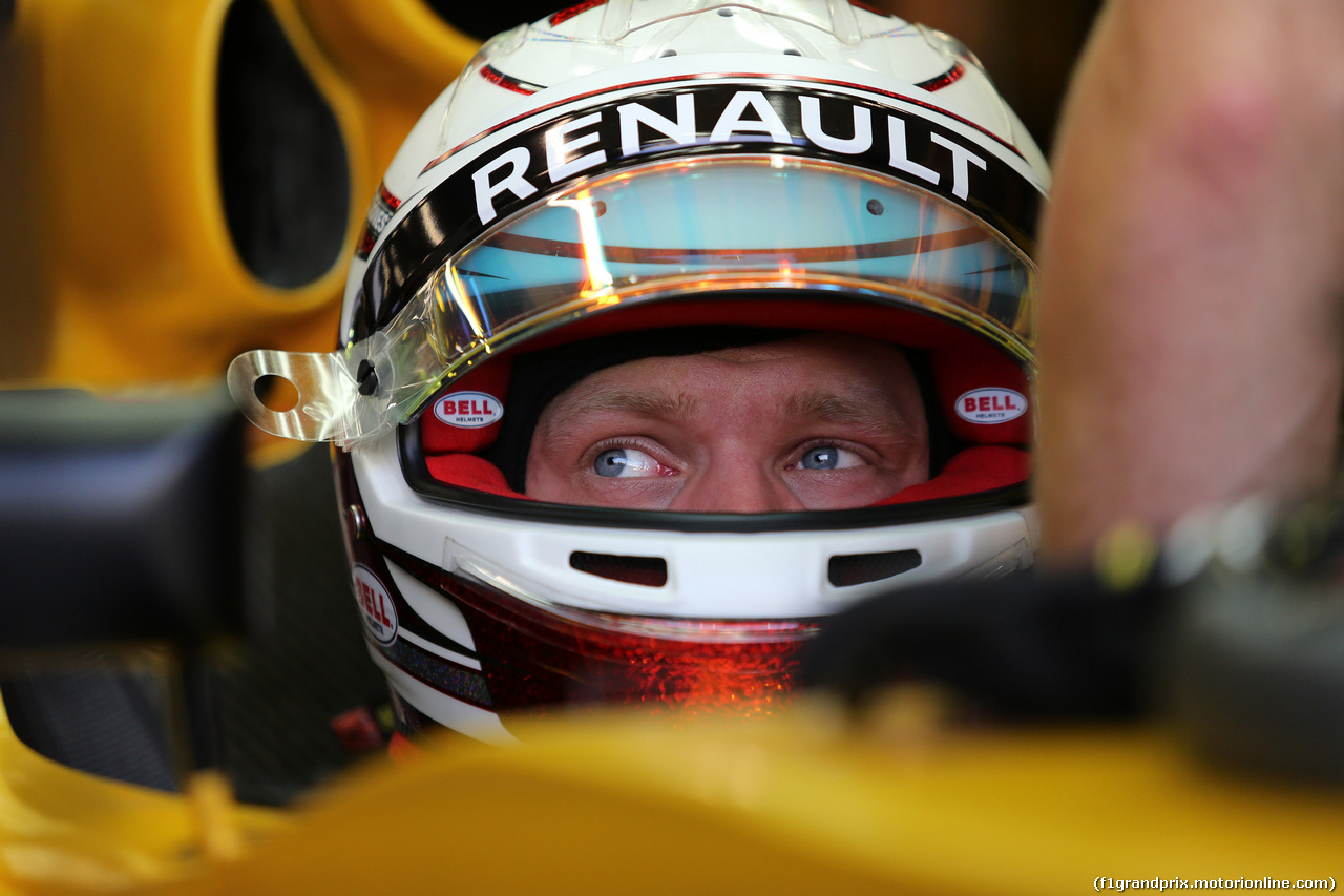 GP SINGAPORE, 16.09.2016 - Prove Libere 1, Kevin Magnussen (DEN) Renault Sport F1 Team RS16