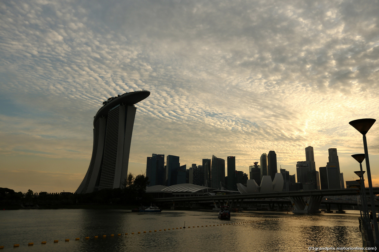 GP SINGAPORE, 16.09.2016 - Prove Libere 1, Scenic Singapore