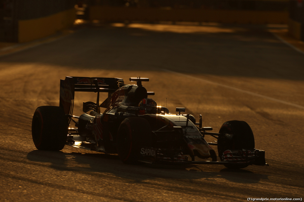 GP SINGAPORE, 16.09.2016 - Prove Libere 1, Daniil Kvyat (RUS) Scuderia Toro Rosso STR11