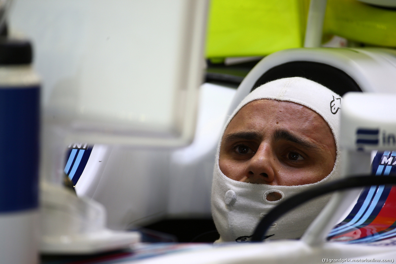 GP SINGAPORE, 16.09.2016 - Prove Libere 1, Felipe Massa (BRA) Williams FW38