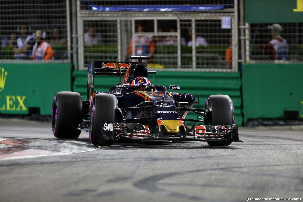 GP SINGAPORE, 16.09.2016 - Prove Libere 2, Daniil Kvyat (RUS) Scuderia Toro Rosso STR11