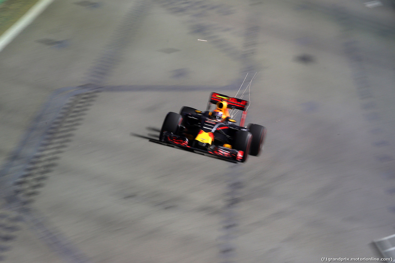 GP SINGAPORE, 16.09.2016 - Prove Libere 2, Max Verstappen (NED) Red Bull Racing RB12