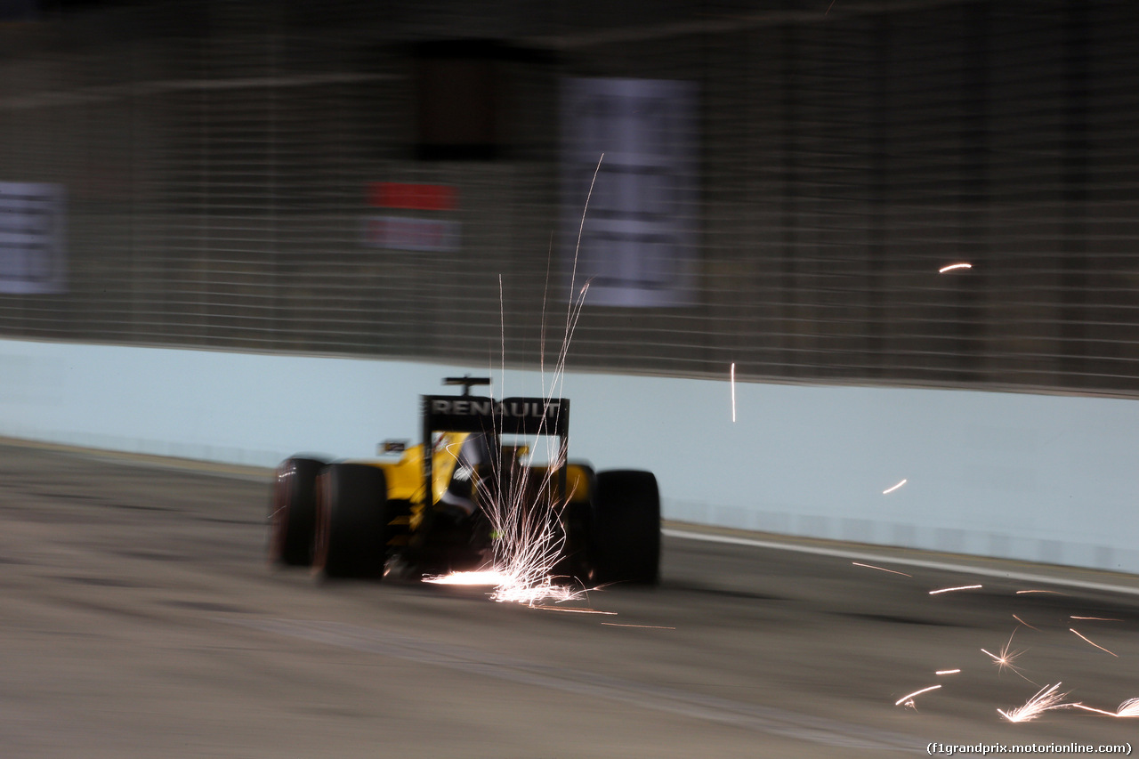 GP SINGAPORE, 16.09.2016 - Prove Libere 2, Kevin Magnussen (DEN) Renault Sport F1 Team RS16