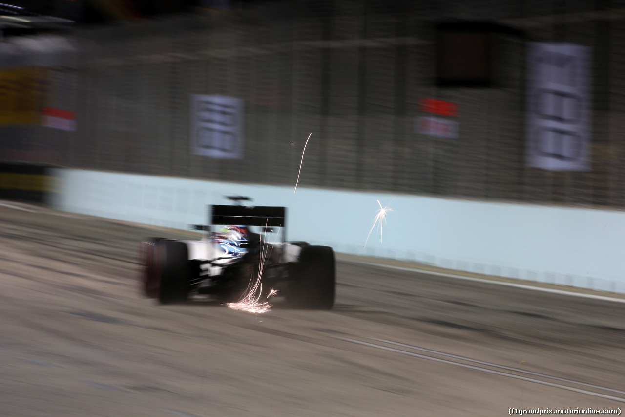 GP SINGAPORE, 16.09.2016 - Prove Libere 2, Felipe Massa (BRA) Williams FW38