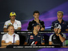 GP SINGAPORE, 15.09.2016 - Conferenza Stampa, Felipe Nasr (BRA) Sauber C34, Jolyon Palmer (GBR) Renault Sport F1 Team RS16, Marcus Ericsson (SUE) Sauber C34, Valtteri Bottas (FIN) Williams FW38, Daniel Ricciardo (AUS) Red Bull Racing RB12 e Sergio Perez (MEX) Sahara Force India F1 VJM09