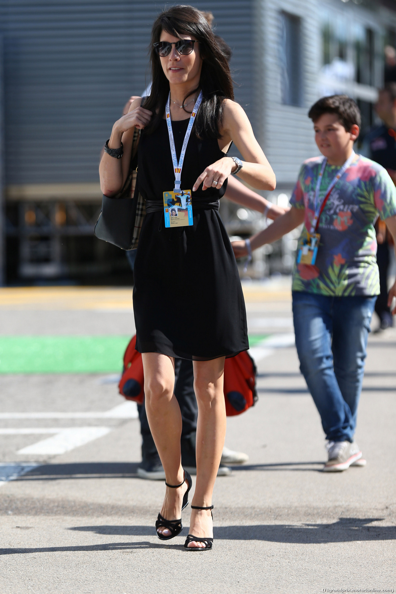 GP SPAGNA, 15.05.2016 - Marion Jolles (FRA) wife of Romain Grosjean (FRA)