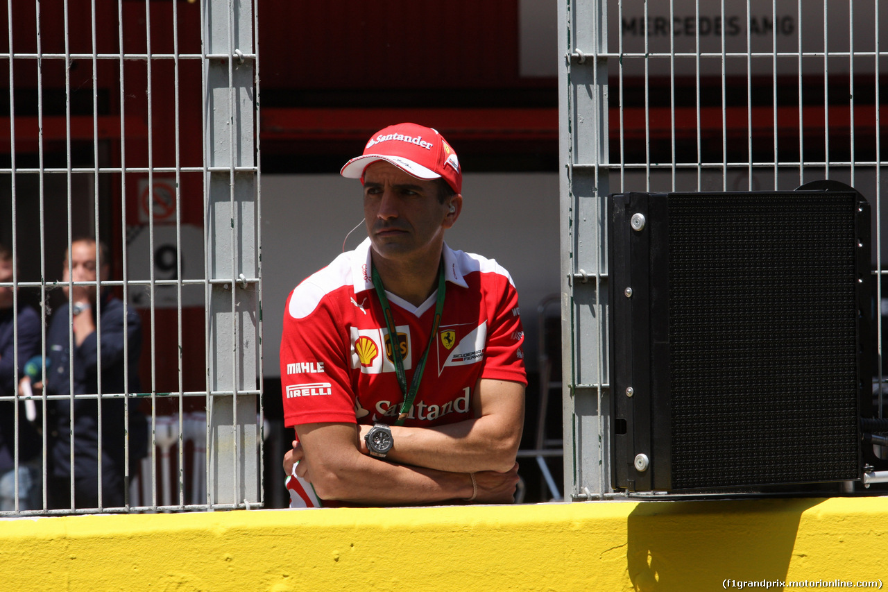 GP SPAGNA, 15.05.2016- Gara, Marc Gene (ESP), Test Driver Ferrari