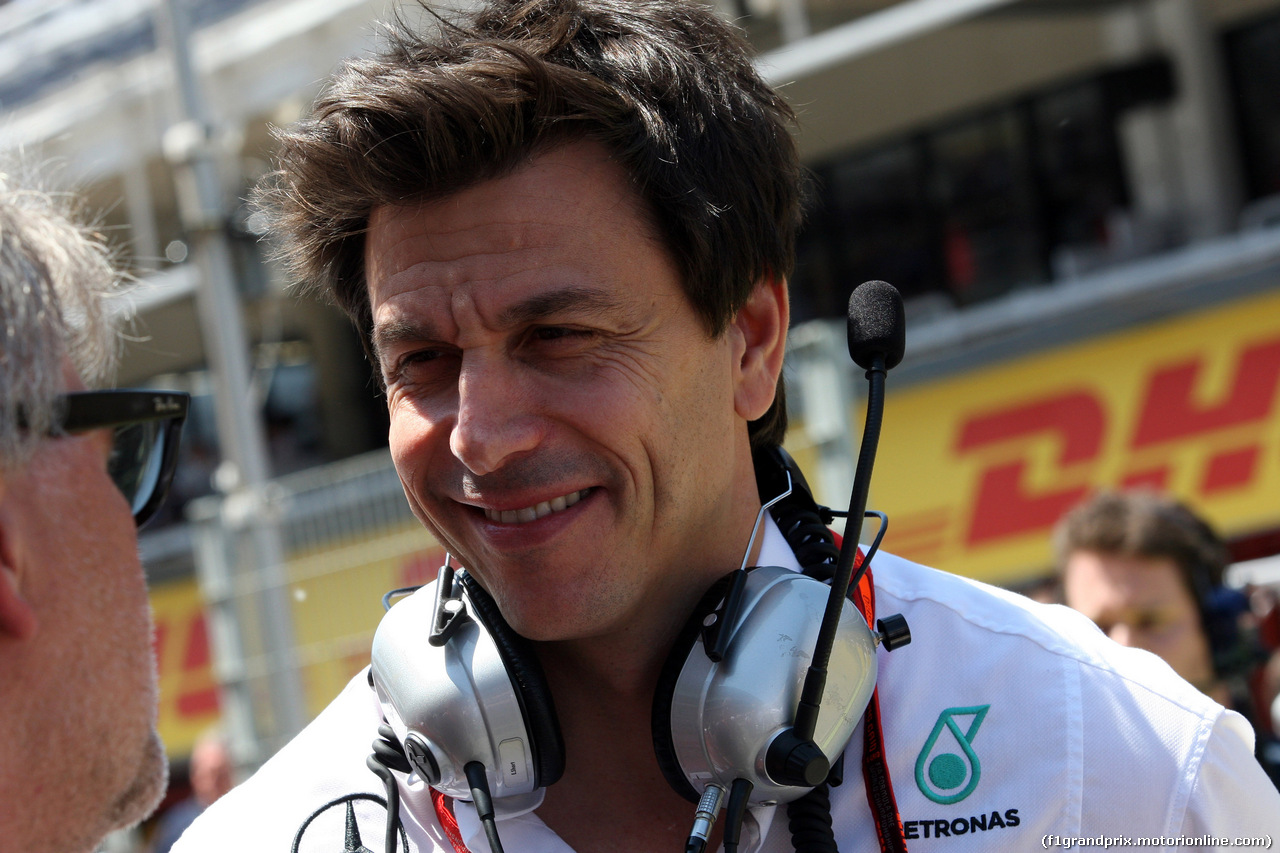 GP SPAGNA, 15.05.2016- Gara, Toto Wolff (GER) Mercedes AMG F1 Shareholder e Executive Director