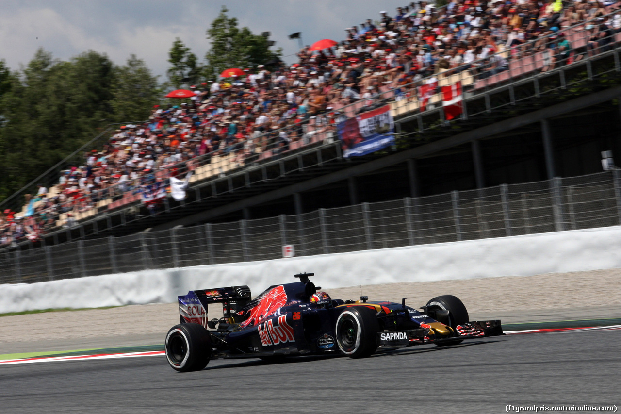 GP SPAGNA, 15.05.2016- Gara 2, Daniil Kvyat (RUS) Scuderia Toro Rosso STR11