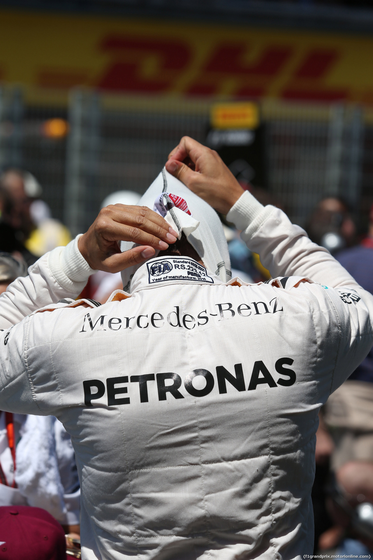 GP SPAGNA, 15.05.2016- Gara 2, Lewis Hamilton (GBR) Mercedes AMG F1 W07 Hybrid