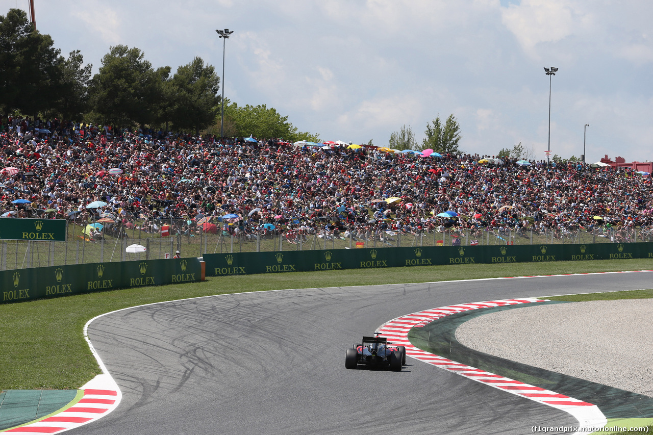 GP SPAGNA, 15.05.2016- Gara 2, Fernando Alonso (ESP) McLaren Honda MP4-31