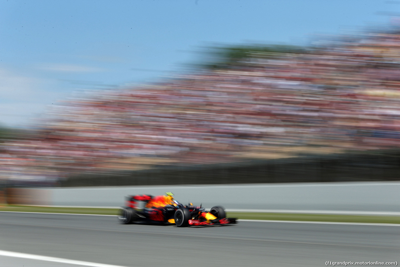 GP SPAGNA, 15.05.2016- Gara 2, Max Verstappen (NED) Red Bull Racing RB12