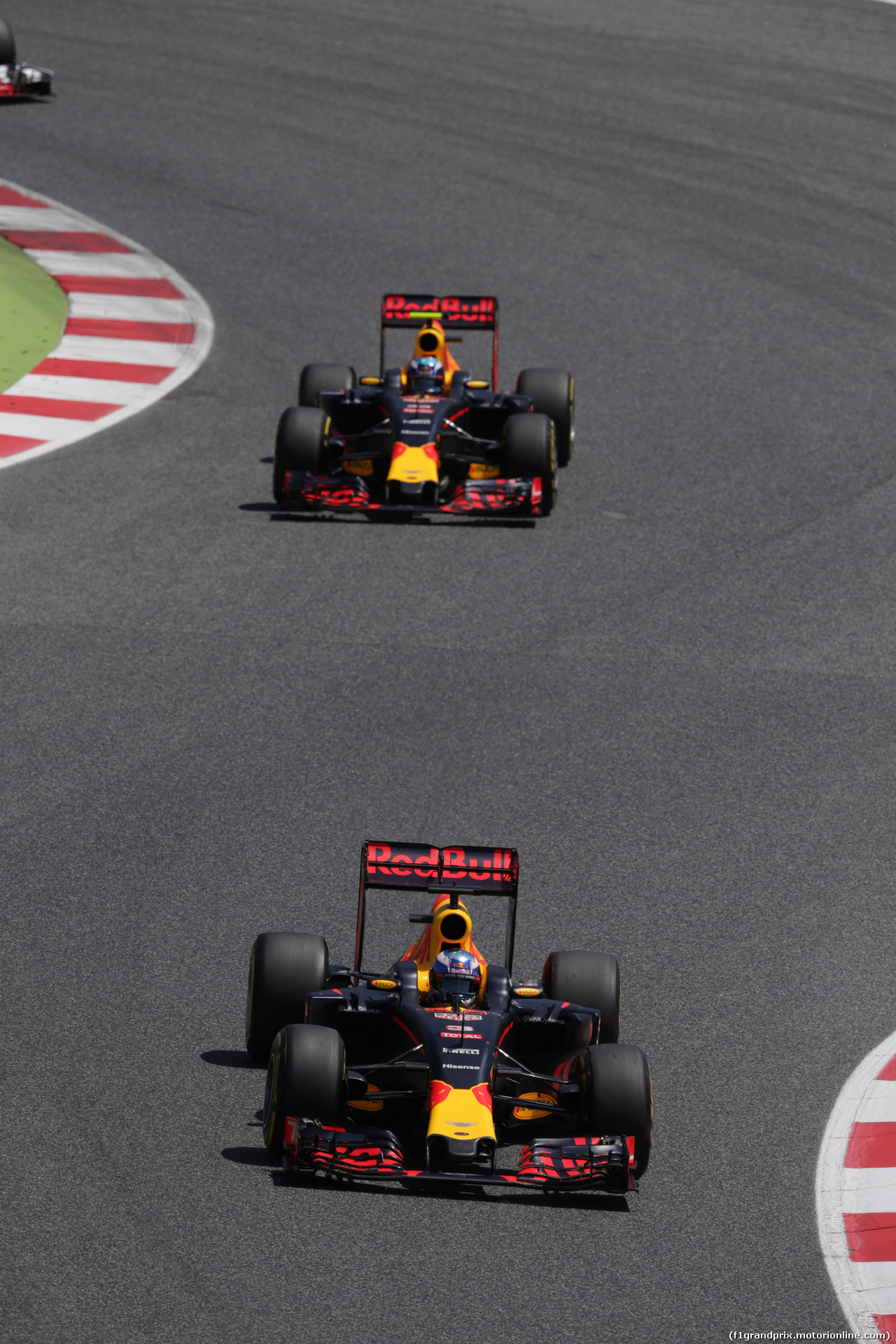 GP SPAGNA, 15.05.2016- Gara 2, Daniel Ricciardo (AUS) Red Bull Racing RB12