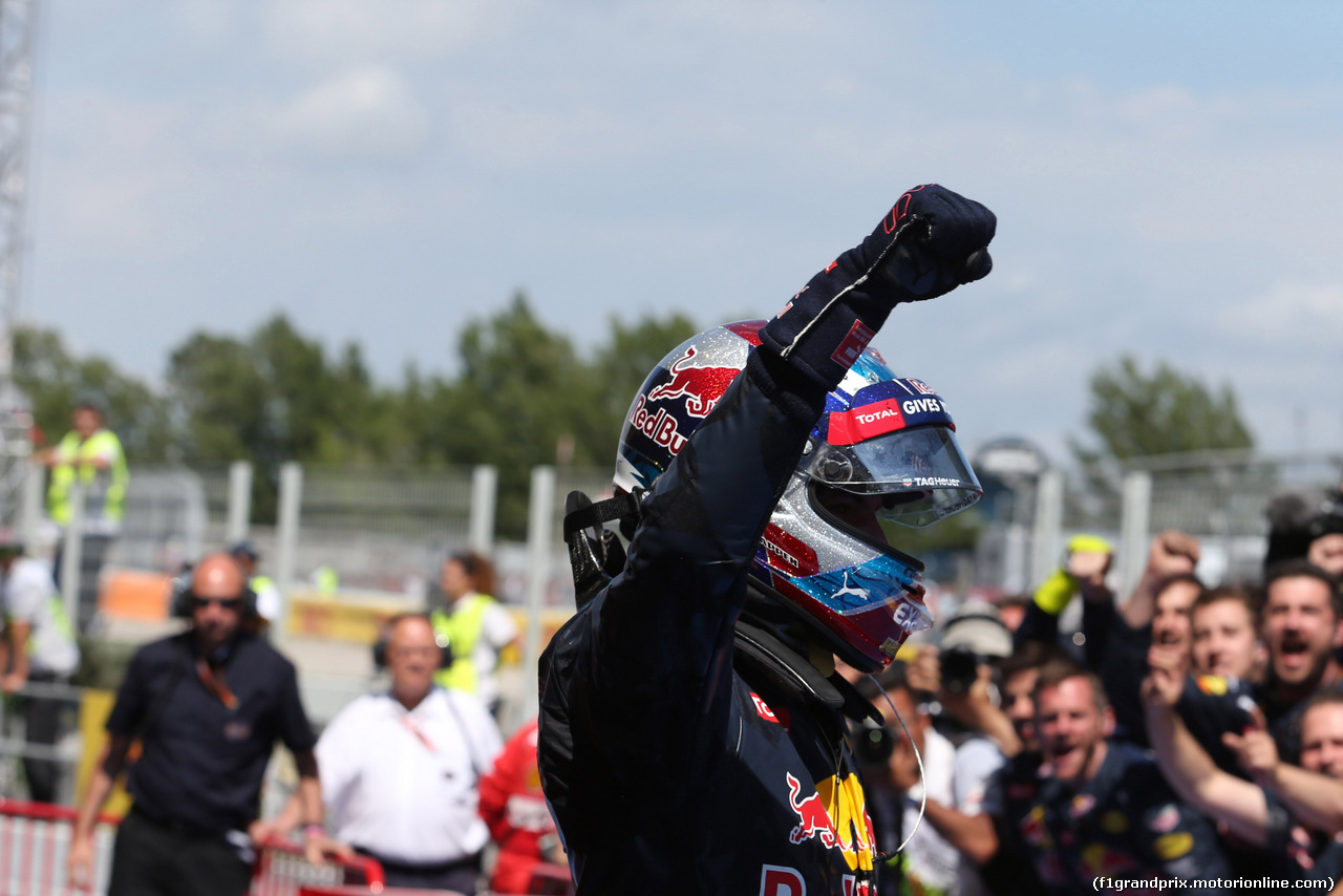 GP SPAGNA, 15.05.2016- Gara 2, Max Verstappen (NED) Red Bull Racing RB12 vincitore