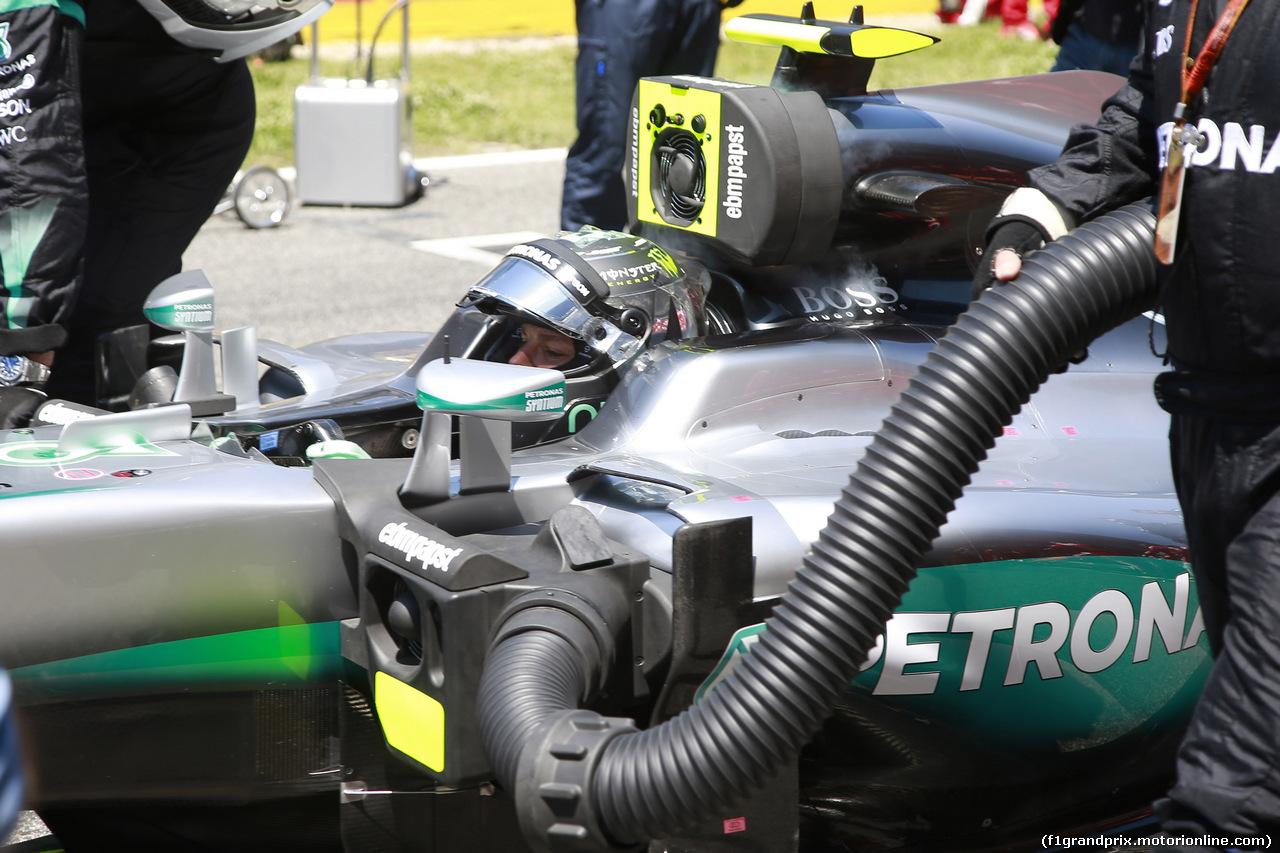 GP SPAGNA, 15.05.2016- Gara 2, Nico Rosberg (GER) Mercedes AMG F1 W07 Hybrid