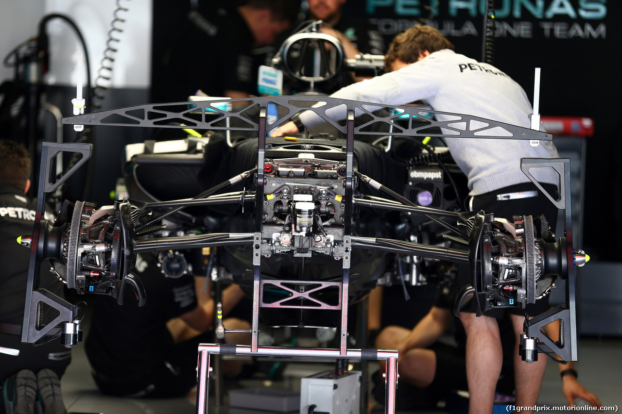 GP SPAGNA, 12.05.2016 - Mercedes AMG F1 W07 Hybrid, detail