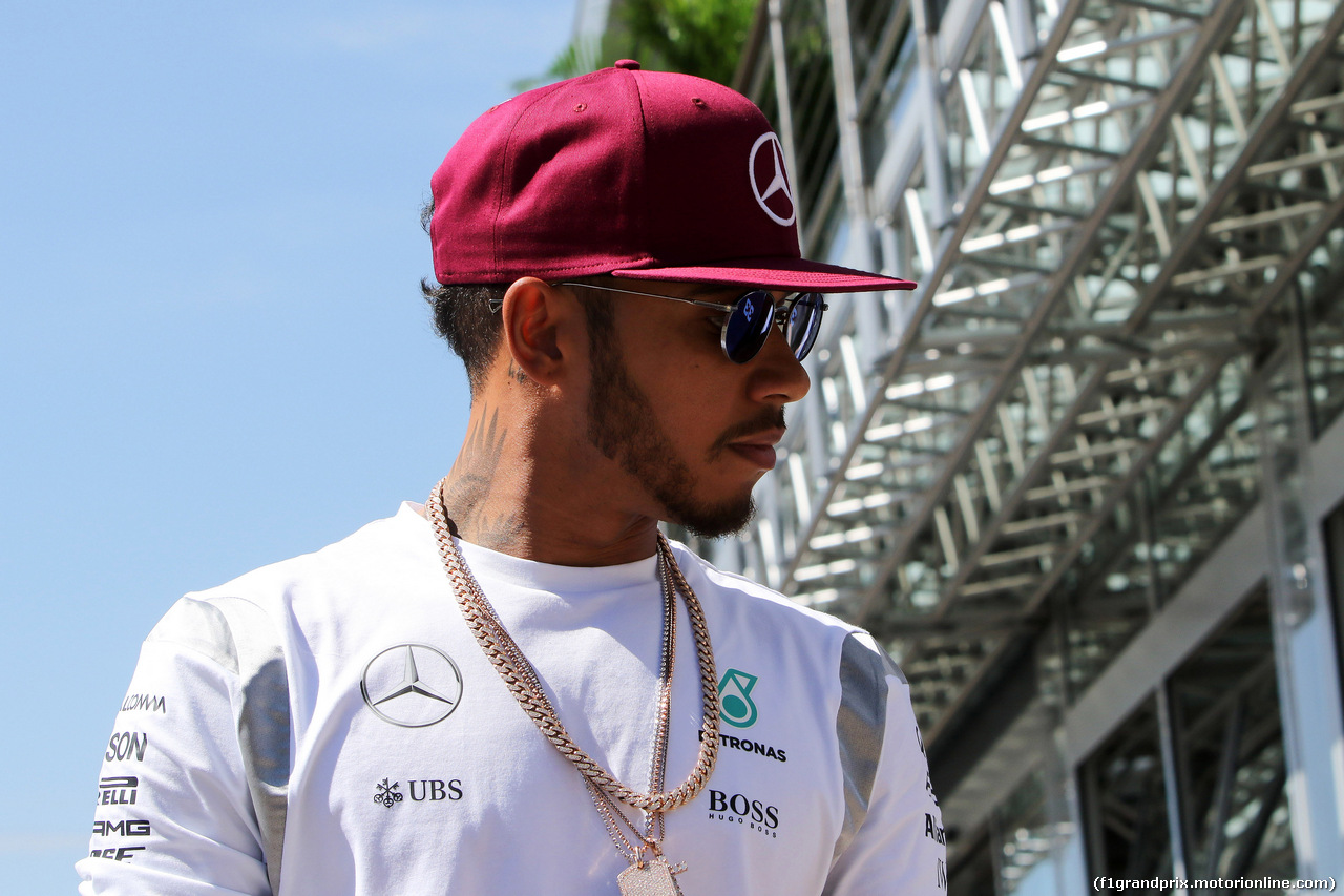 GP SPAGNA, 12.05.2016 - Lewis Hamilton (GBR) Mercedes AMG F1 W07 Hybrid