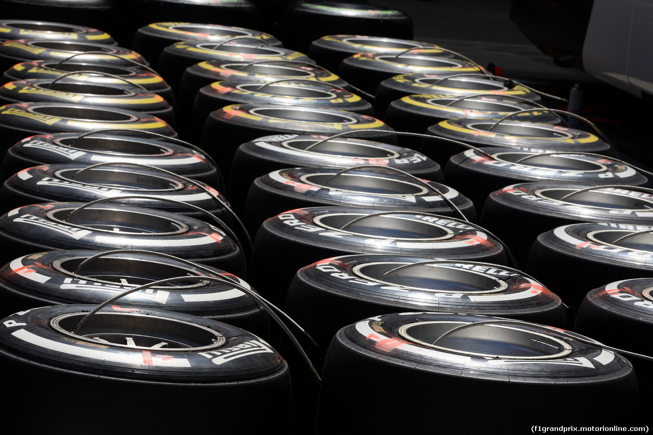 GP SPAGNA, 12.05.2016 - Pirelli Tyres
