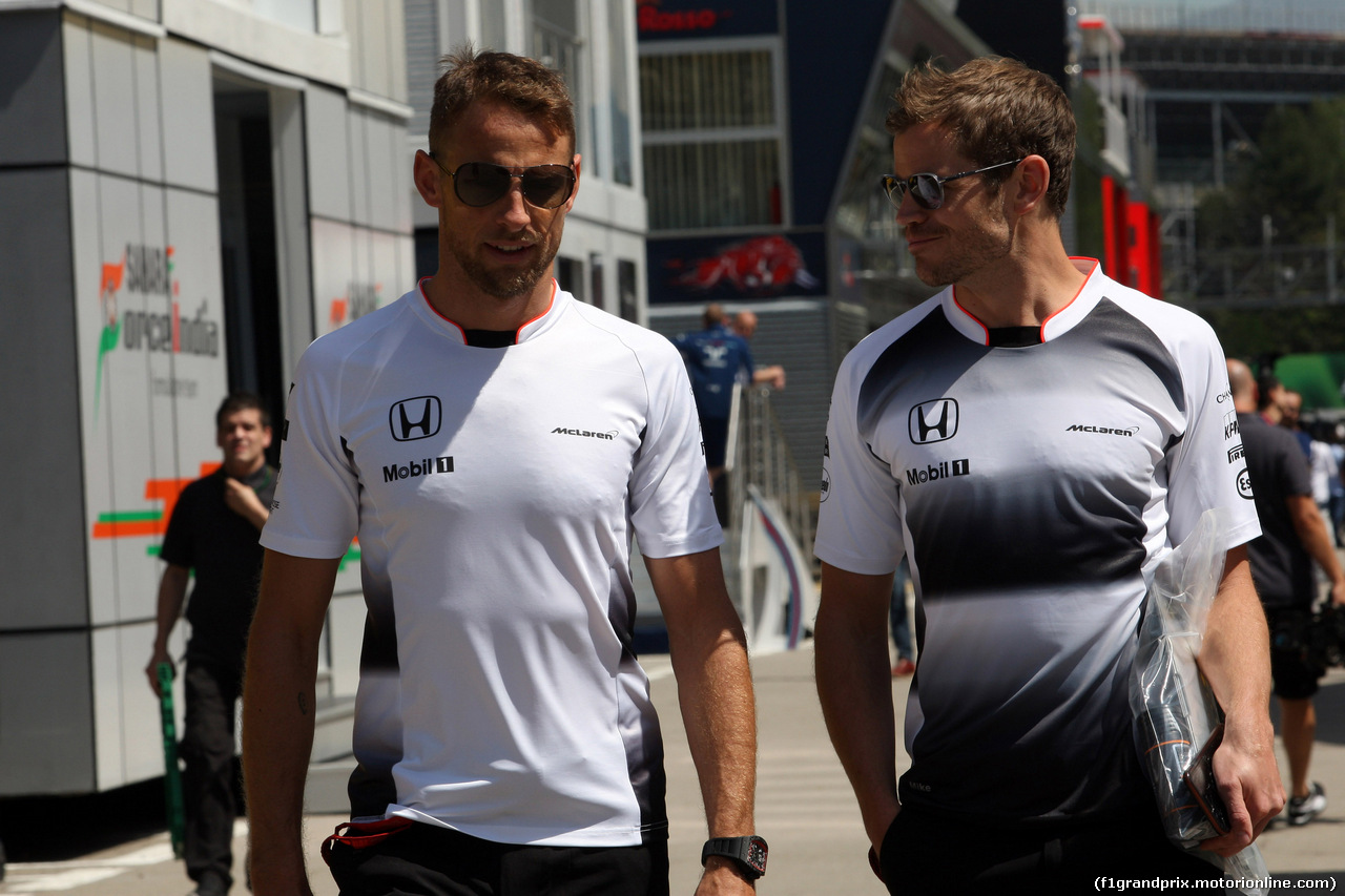 GP SPAGNA, 12.05.2016 - Jenson Button (GBR)  McLaren Honda MP4-31