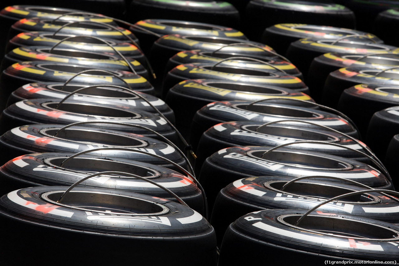 GP SPAGNA, 12.05.2016 - Pirelli Tyres