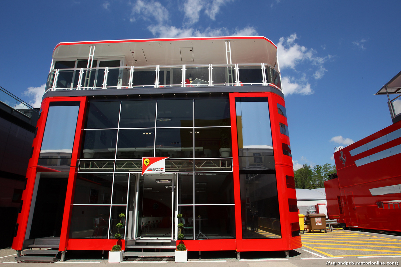 GP SPAGNA, 12.05.2016 - Ferrari Hospitality