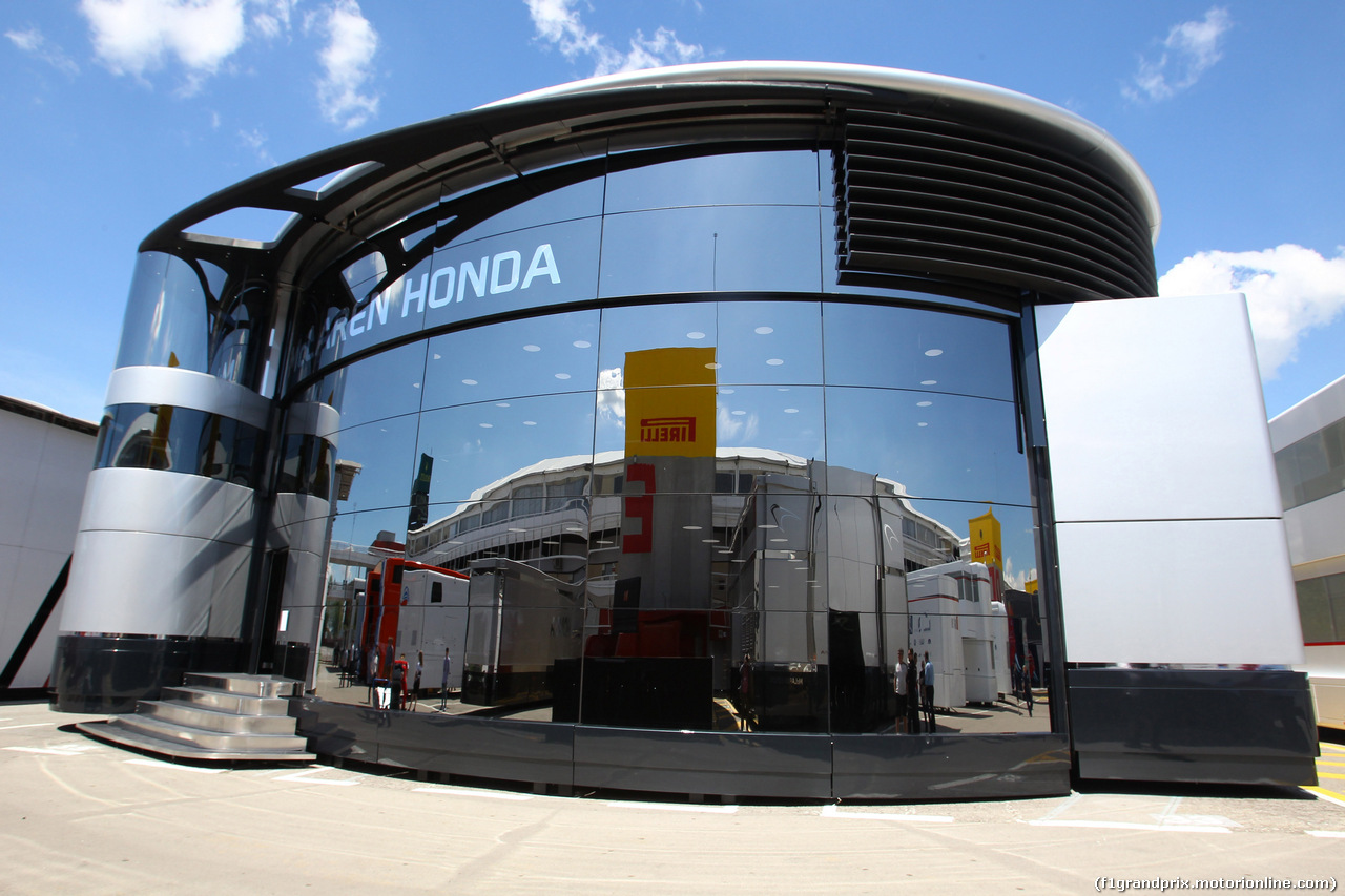 GP SPAGNA, 12.05.2016 - Mclaren Hospitality