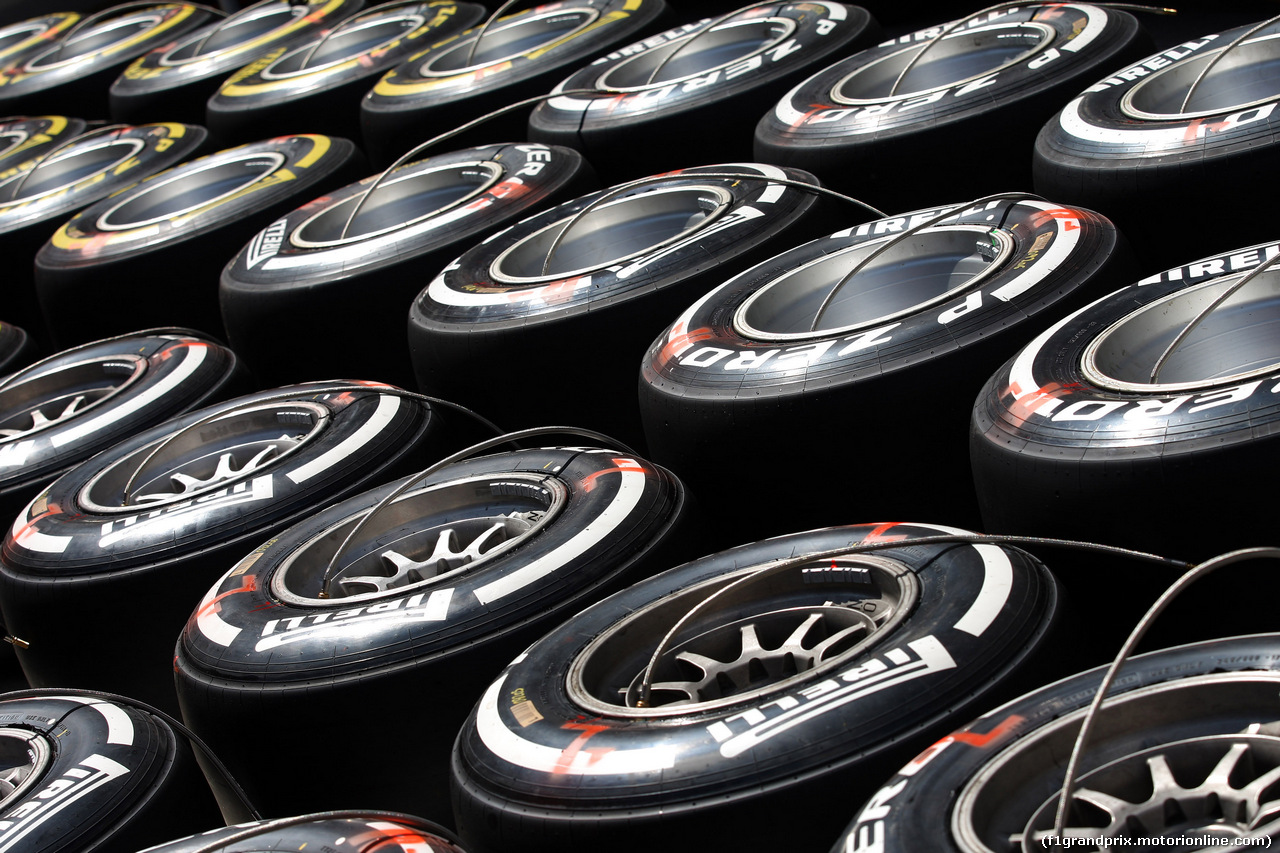 GP SPAGNA, 12.05.2016 - Pirelli Tyres