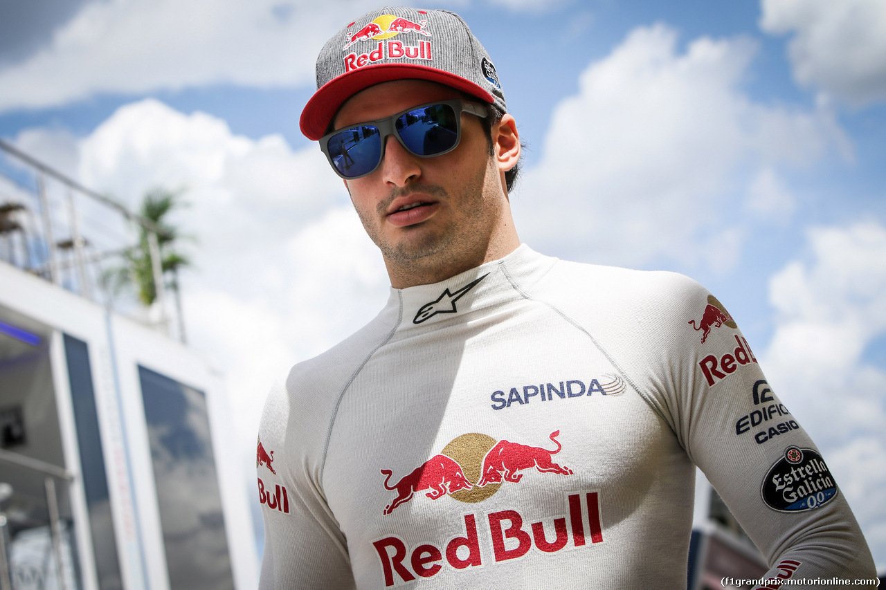 GP SPAGNA, 12.05.2016 - Carlos Sainz Jr (ESP) Scuderia Toro Rosso STR11