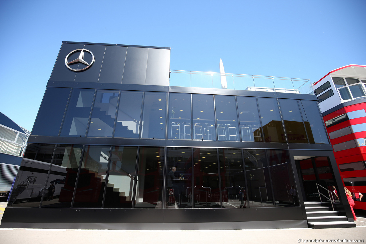 GP SPAGNA, 12.05.2016 - Mercedes Hospitality