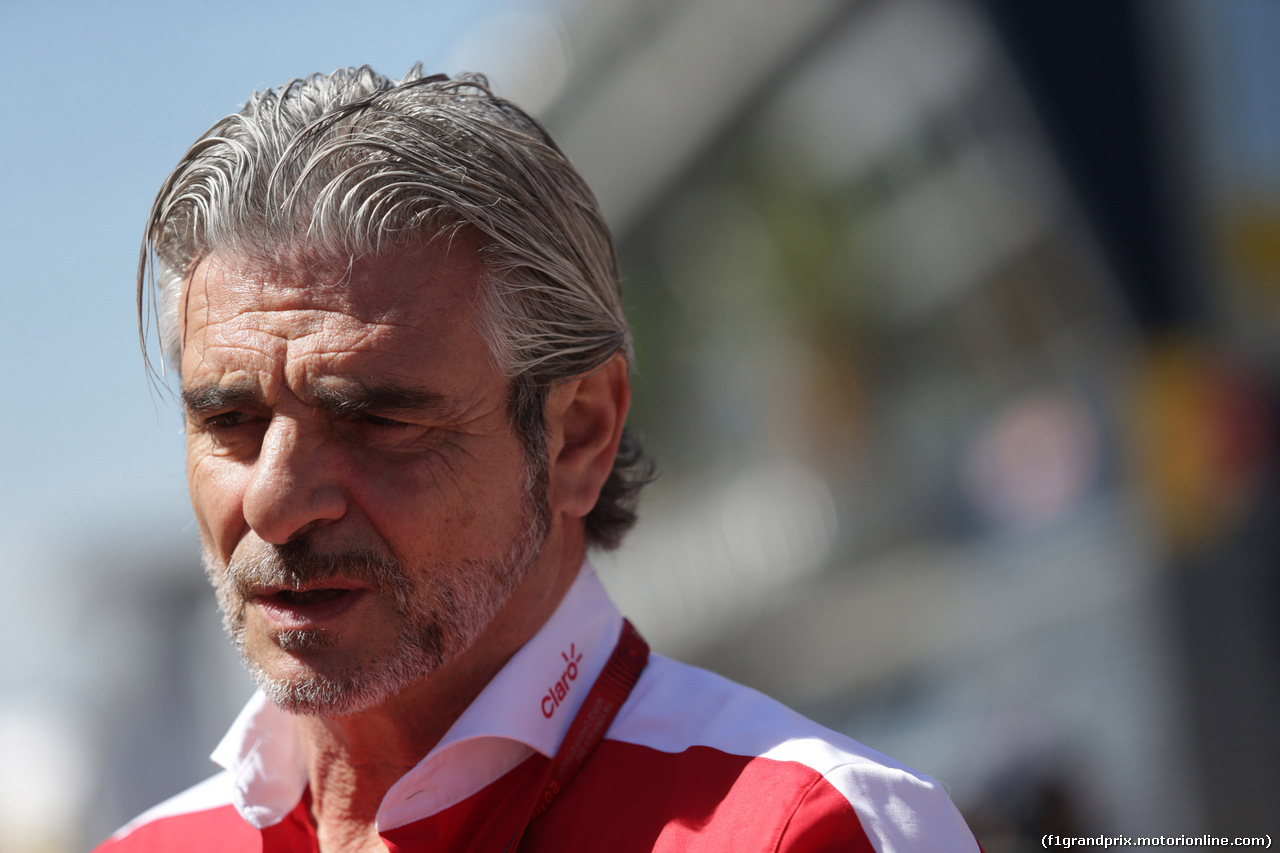 GP SPAGNA, 12.05.2016 - Maurizio Arrivabene (ITA) Ferrari Team Principal
