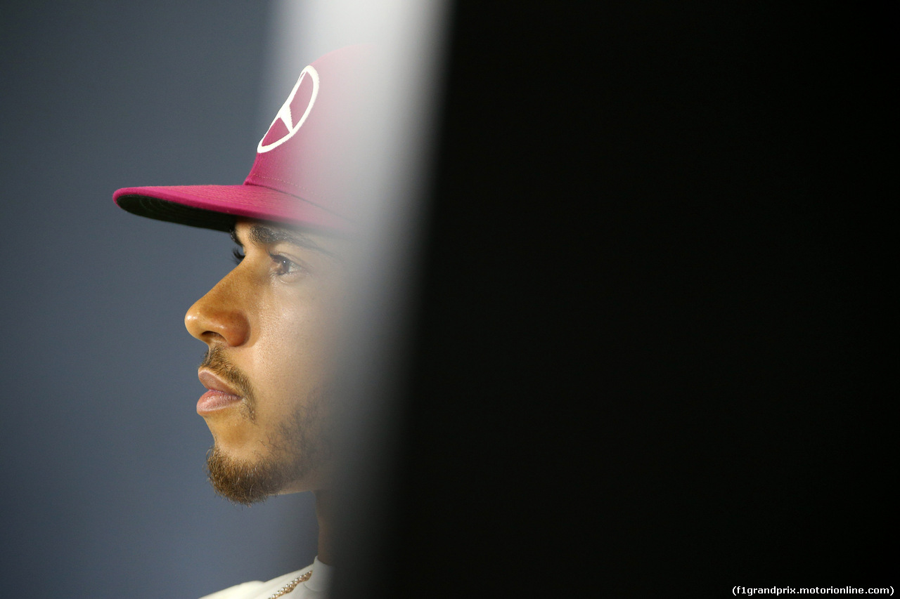 GP SPAGNA, 12.05.2016 -  Conferenza Stampa, Lewis Hamilton (GBR) Mercedes AMG F1 W07 Hybrid