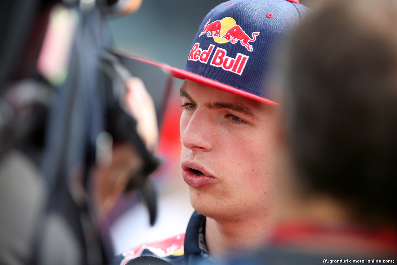 GP SPAGNA, 12.05.2016 -  Max Verstappen (NED) Red Bull Racing RB12