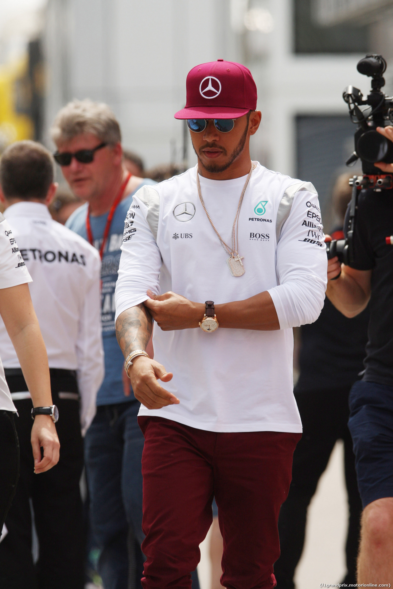 GP SPAGNA, 12.05.2016 -  Lewis Hamilton (GBR) Mercedes AMG F1 W07 Hybrid