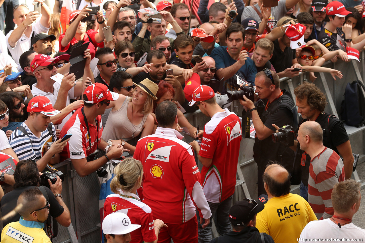 GP SPAGNA, 12.05.2016 - Sebastian Vettel (GER) Ferrari SF16-H