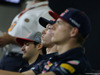 GP SPAGNA, 12.05.2016 -  Conferenza Stampa, (L-R) Carlos Sainz Jr (ESP) Scuderia Toro Rosso STR11, Daniil Kvyat (RUS) Scuderia Toro Rosso STR11 e Max Verstappen (NED) Red Bull Racing RB12