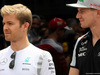 GP SPAGNA, 12.05.2016 -  Nico Rosberg (GER) Mercedes AMG F1 W07 Hybrid e Nico Hulkenberg (GER) Sahara Force India F1 VJM09