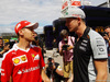 GP SPAGNA, 12.05.2016 -  Sebastian Vettel (GER) Ferrari SF16-H e Nico Hulkenberg (GER) Sahara Force India F1 VJM09