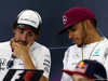 GP SPAGNA, 12.05.2016 -  Conferenza Stampa, Fernando Alonso (ESP) McLaren Honda MP4-31 e Lewis Hamilton (GBR) Mercedes AMG F1 W07 Hybrid