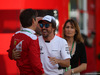 GP SPAGNA, 12.05.2016 -  Fernando Alonso (ESP) McLaren Honda MP4-31 e Massimo Rivola (ITA), Ferrari Driver Academy
