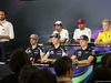 GP SPAGNA, 12.05.2016 -  Conferenza Stampa, (L-R) Fernando Alonso (ESP) McLaren Honda MP4-31, Lewis Hamilton (GBR) Mercedes AMG F1 W07 Hybrid, Kevin Magnussen (DEN) Renault Sport F1 Team RS16, Carlos Sainz Jr (ESP) Scuderia Toro Rosso STR11, Daniil Kvyat (RUS) Scuderia Toro Rosso STR11 e Max Verstappen (NED) Red Bull Racing RB12
