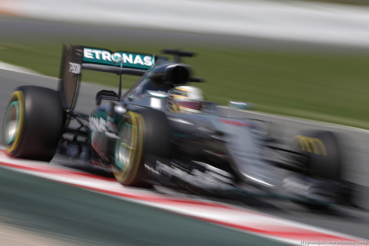 GP SPAGNA, 14.05.2016 - Prove Libere 3, Lewis Hamilton (GBR) Mercedes AMG F1 W07 Hybrid