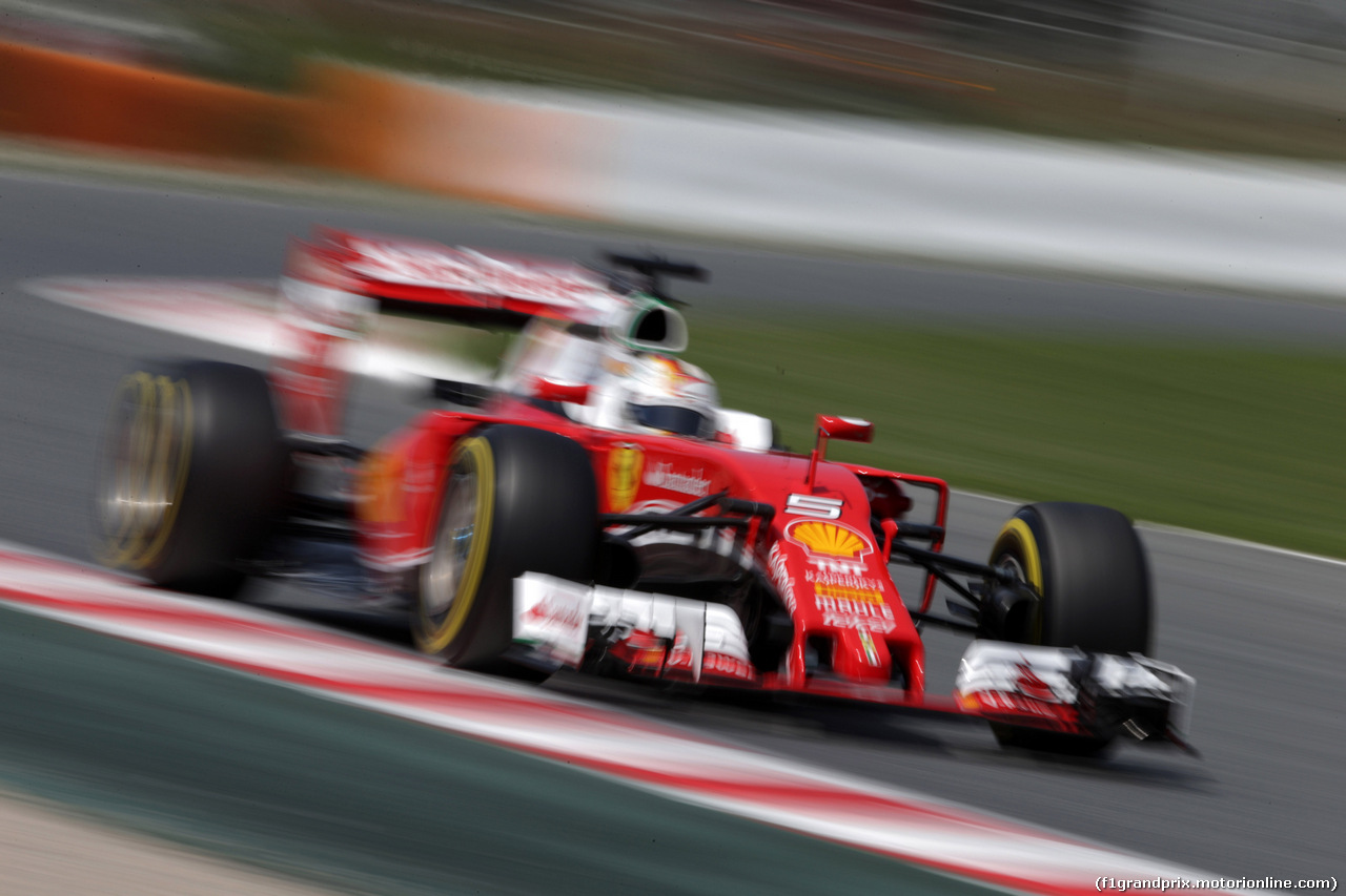GP SPAGNA, 14.05.2016 - Prove Libere 3, Sebastian Vettel (GER) Ferrari SF16-H