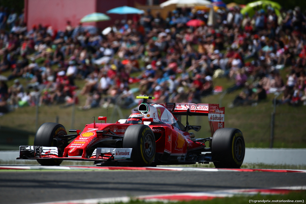GP SPAGNA, 14.05.2016 - Prove Libere 3, Kimi Raikkonen (FIN) Ferrari SF16-H