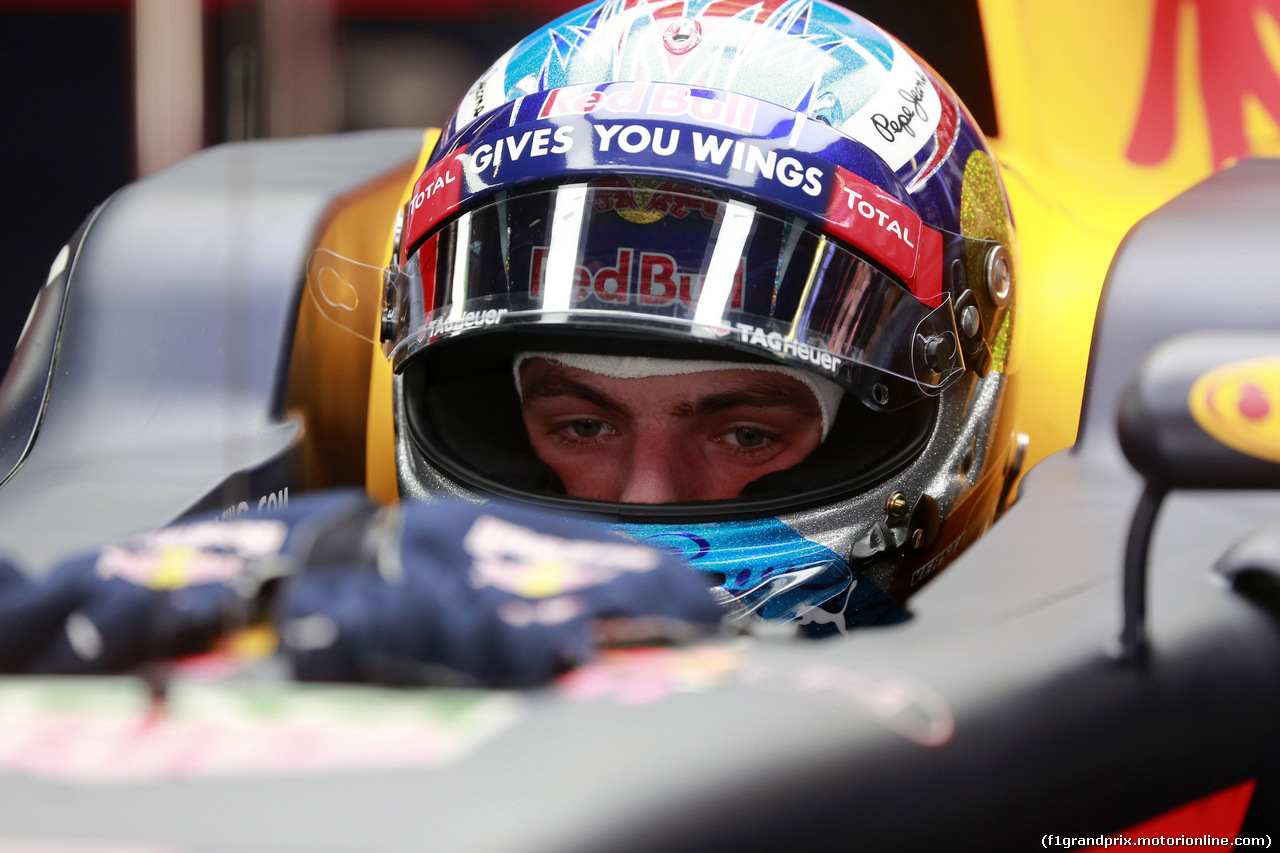 GP SPAGNA, 14.05.2016 - Prove Libere 3, Max Verstappen (NED) Red Bull Racing RB12
