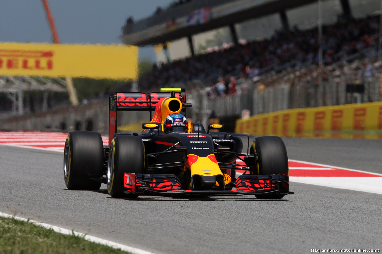 GP SPAGNA, 14.05.2016 - Qualifiche, Max Verstappen (NED) Red Bull Racing RB12