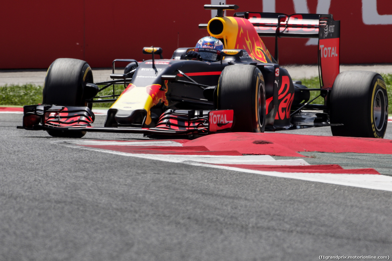 GP SPAGNA, 14.05.2016 - Qualifiche, Daniel Ricciardo (AUS) Red Bull Racing RB12