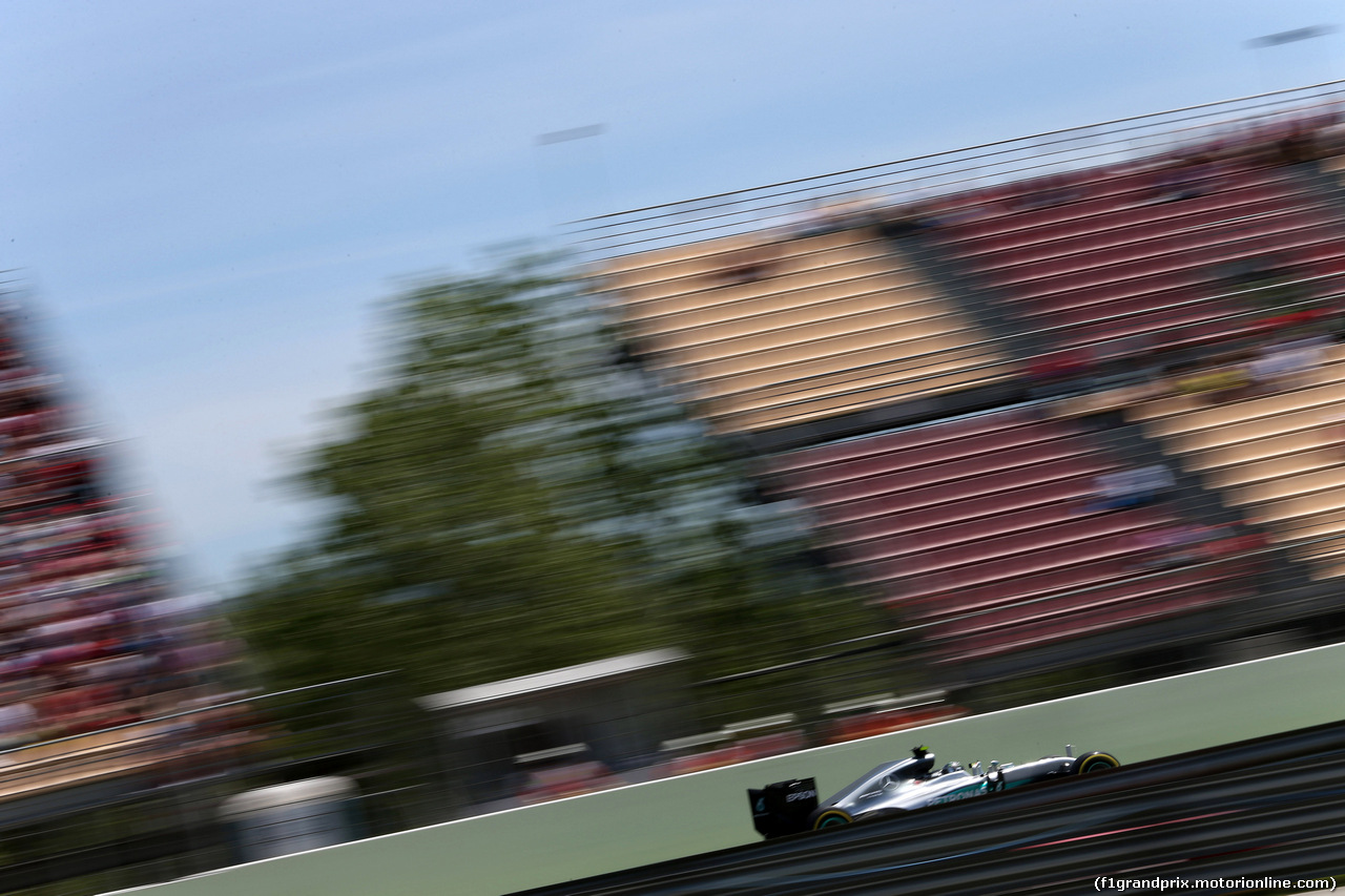 GP SPAGNA, 14.05.2016 - Qualifiche, Nico Rosberg (GER) Mercedes AMG F1 W07 Hybrid