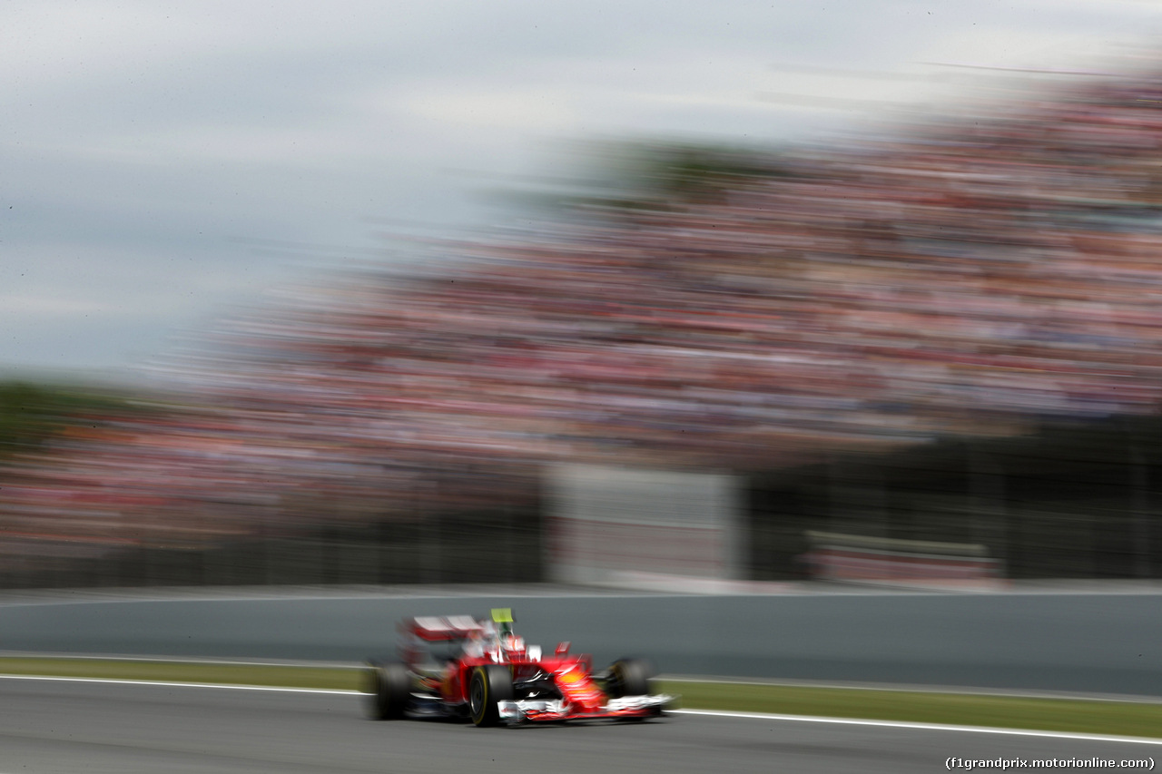 GP SPAGNA, 14.05.2016 - Qualifiche, Kimi Raikkonen (FIN) Ferrari SF16-H