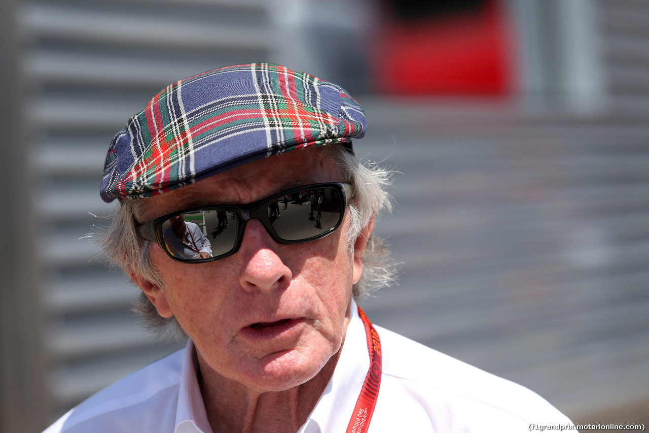 GP SPAGNA, 14.05.2016 - Qualifiche, Sir Jackie Stewart (GBR)