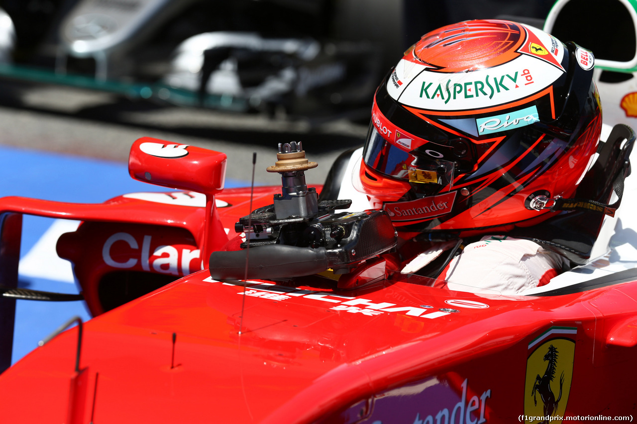 GP SPAGNA, 14.05.2016 - Qualifiche, Kimi Raikkonen (FIN) Ferrari SF16-H